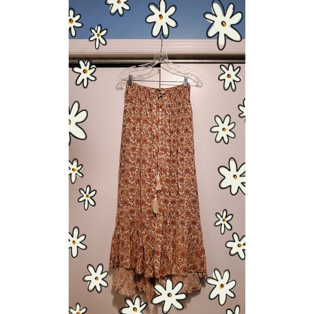 Bohemian Floral Skirt